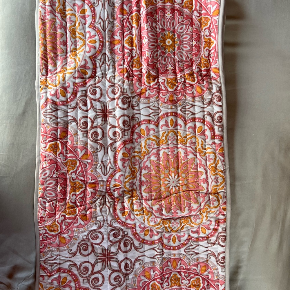 2 NWOT Colorful Mandala Pattern King Shams
